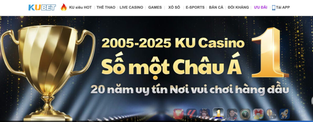 Kubet11 cung cấp nhiều bộ môn cá cược khác nhau